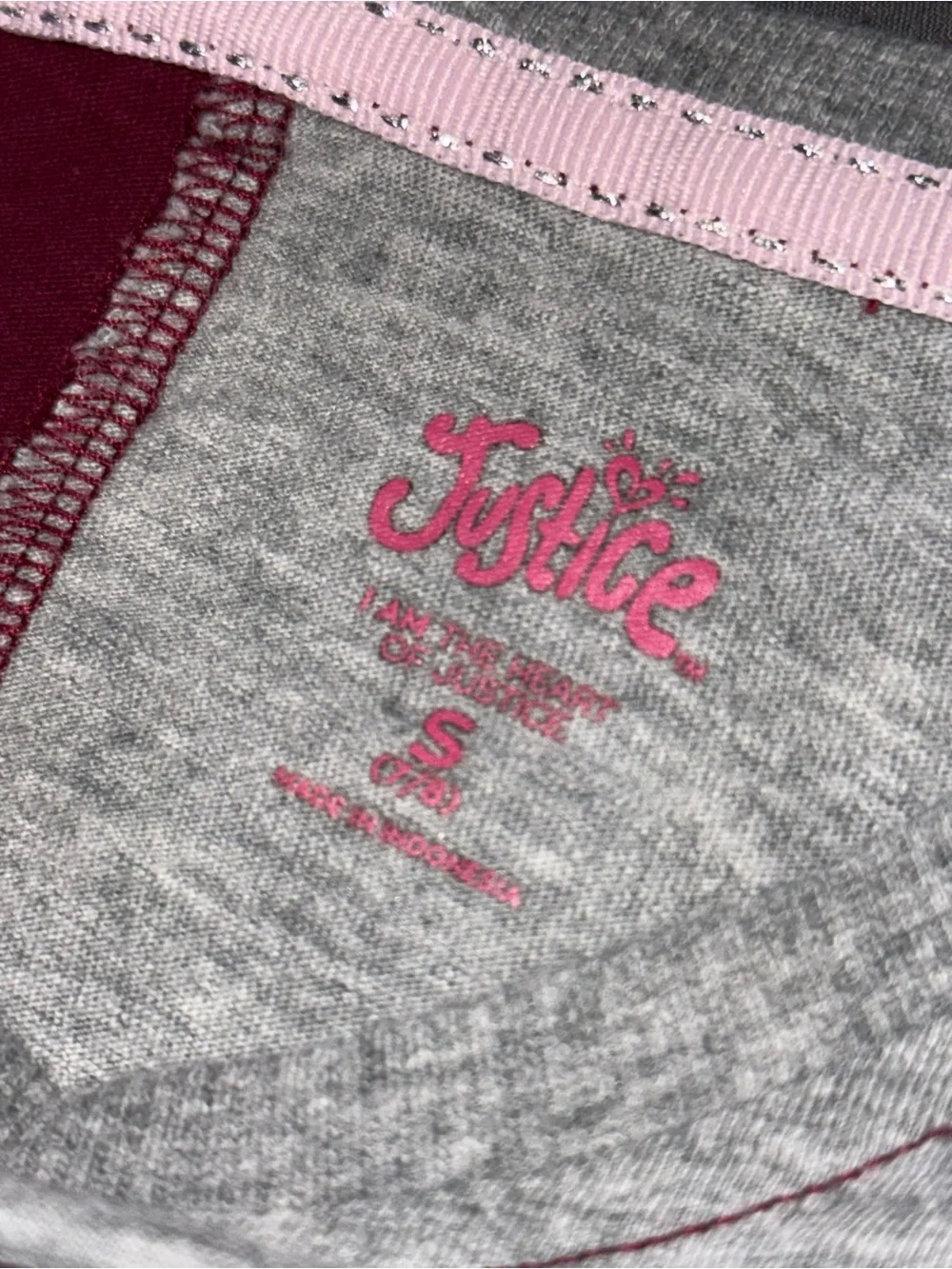 Girl’s Justice Sequin Shirt